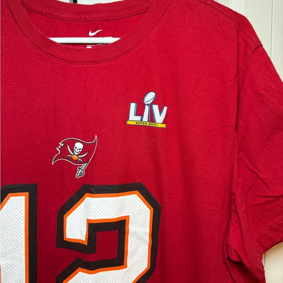 Nike Red Super Bowl LV Graphic Tee - Picture 3 of 5